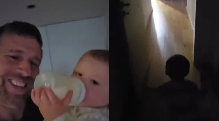 Pedro Bianchi Prata e o vídeo amoroso do filho. "O bebé mais fofo"