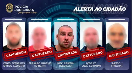 Roscaleer é 1.º fugitivo de Vale de Judeus a regressar. Está em Monsanto