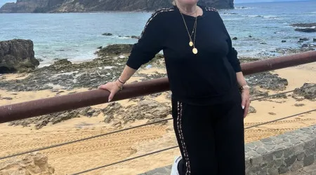 A mensagem de "feliz Páscoa" de Dolores com apoio ao Al Nassr