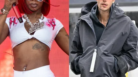 Rapper que 'beijou' Justin Bieber reage a falatório