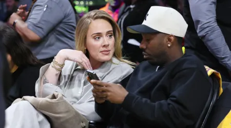 Adele faz rara aparição com o noivo durante pausa (indefinida) na música