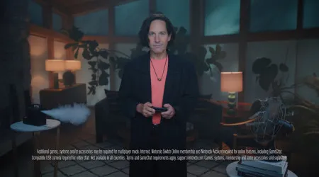 Mais de 30 anos depois, Nintendo volta a 'recrutar' o ator Paul Rudd