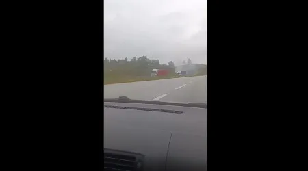 Camião a arder encerra A25 entre Celorico da Beira e Fornos de Algodres