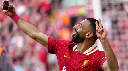 Salah faz frente a Gyokeres e explica: "Desde que me deixem descansar..."