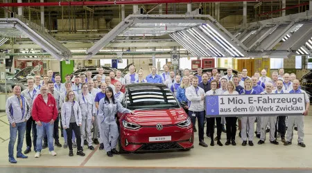 Volkswagen atinge marca redonda. Marca produziu 1 milhão de elétricos