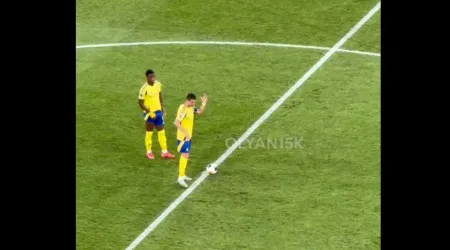 Al Nassr sofre golaço e a reação de Cristiano Ronaldo diz tudo