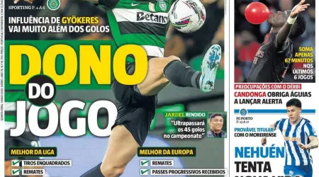 Por cá: Sporting decide Hjulmand e regresso à vista no FC Porto