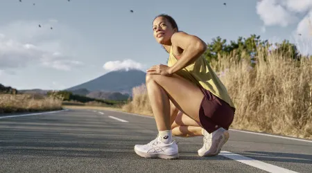 Correr até parece mais fácil com as novas sapatilhas da Asics
