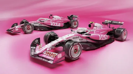 Carro da Racing Bulls vai ter uma anilha de lata nas jantes