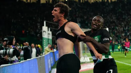 A curta mensagem de Eduardo Quarema após ter sido herói em Alvalade