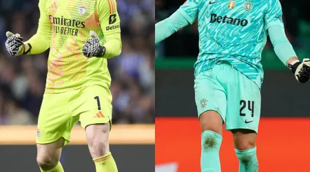 Trubin ou Rui Silva? Um deles foi eleito o melhor guarda-redes do mês