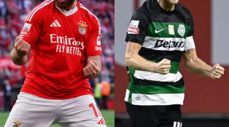 Benfica-Sporting no miolo: Kokçu arrisca mais e Hjulmand 'desenha' melhor