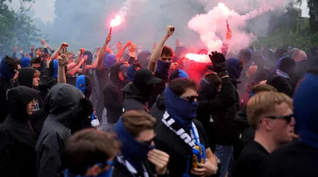 Doze detidos em novos distúrbios em Bruxelas após violência no futebol