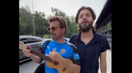 Salvador Sobral levou 'Deslocado' dos NAPA ao Uzbequistão. Veja 