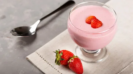 Quando fizer esta mousse de morango, não vai querer outra coisa