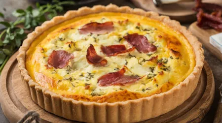 A receita de quiche que não tem nada que enganar
