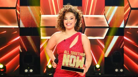 O que é feito da vencedora do programa 'All Together Now'?