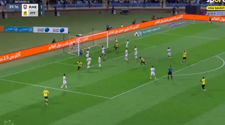 Al Ittihad mais perto do título devido a este golo com toque português