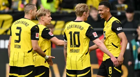 Borussia Dortmund salva vaga na Champions no fecho da Bundesliga