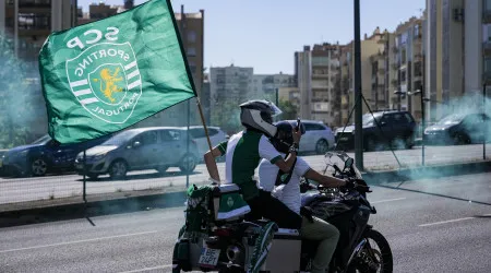 Sporting homenageia Rui Mendes antes da final da Taça ante o Benfica