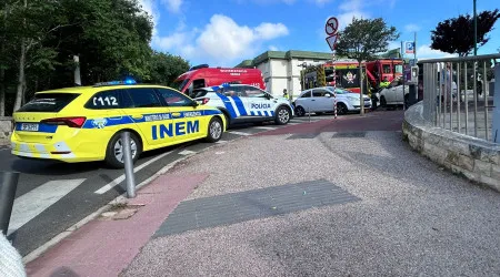 Mulher ferida em atropelamento junto ao Teatro Independente em Oeiras