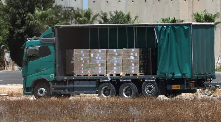 Comida para bebés, farinha e medicamentos: 93 camiões entram em Gaza