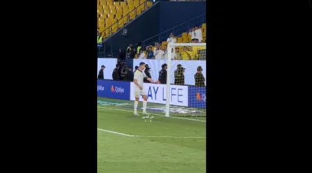 O gesto de Cristiano Ronaldo (após marcar) que não passou despercebido