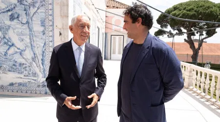 João Catarré no Palácio de Belém. "Uma data que ficará na minha memória"