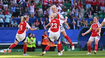 Arsenal 'rouba' feito histórico ao Barcelona e vence Champions feminina