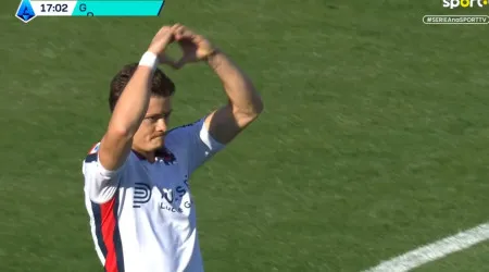 Vitinha despediu-se da época desportiva em Itália com este belo golo