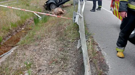 Três feridos em despiste na N234 nos Leitões. Jovem em estado grave