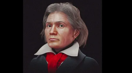 Revelada pela primeira vez foto de (possível) rosto de Beethoven