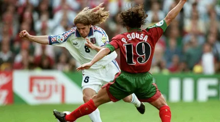 Há 29 anos, Portugal 'tombava' aos pés de Poborsky. Lembra-se do onze?