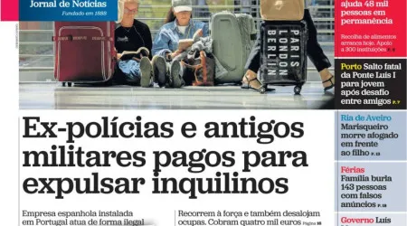 Hoje é notícia: Pagos para expulsar inquilinos; Faltam vagas em lares