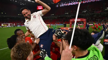 Bino Maçães após conquista do Europeu sub-17: "Não conseguimos descanso"
