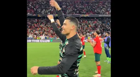 Cristiano Ronaldo colocou Portugal na final e 'vibrou' desta forma