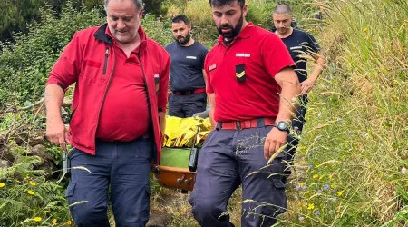 Turista francesa resgatada após fratura nos trilhos de Arcos de Valdevez