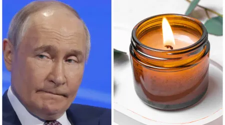 Velas com cheiro a Putin? Existem, custam seis euros e "aliviam o stress"