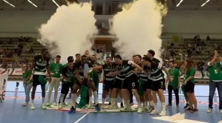Sai mais um triplete para o Sporting. Eis o momento de erguer a Taça