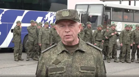 Ministério da Defesa russo diz que avisou Kyiv sobre entrega de corpos