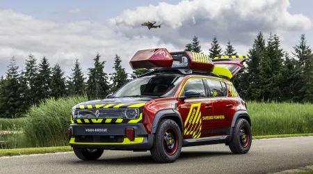 Vision 4rescue: O Renault 4 E-Tech 'pronto' para serviços de emergência