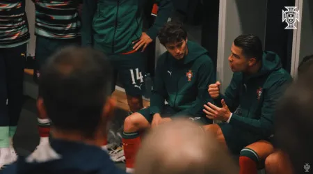 Revelado discurso de Cristiano Ronaldo antes da final da Liga das Nações