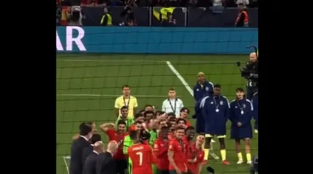 Ninguém reparou? Cristiano Ronaldo recriou gesto icónico por causa disto