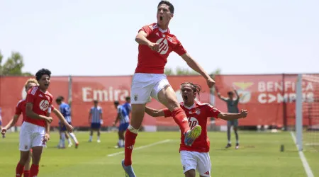 Benfica 'derruba' FC Porto no Clássico e sagra-se tricampeão de juvenis