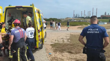 Homem sofre "diversas fraturas" após queda em zona rochosa em Matosinhos