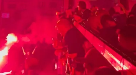 Para ver e rever. A incrível festa do Real Oviedo após subida de divisão