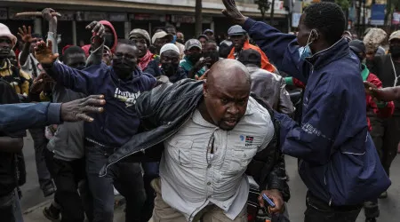 Autoridades proíbem diretos das manifestações no Quénia. As imagens