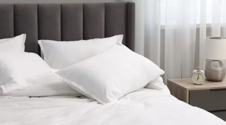 Se as suas almofadas não passarem neste teste, o melhor é trocá-las
