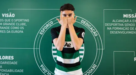 Oficial: Sporting segura jovem que quer 'imitar' Harder (e não só)