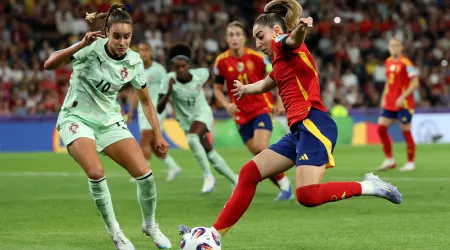 Portugal 'vergado' na estreia no Euro feminino em jogo recheado de emoção